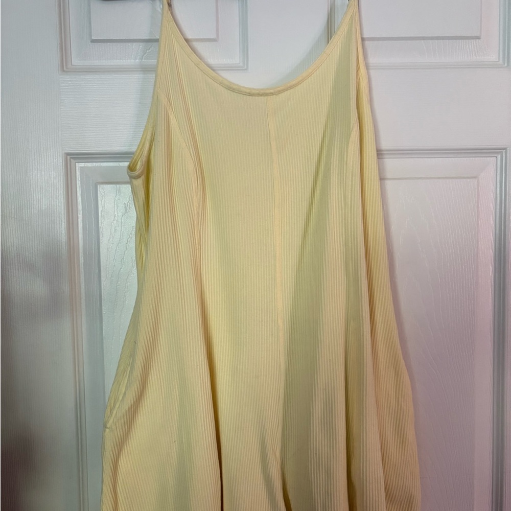 Free People Yellow Romper